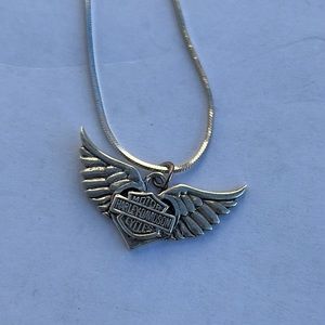 Official Sterling Harley Davidson Necklace